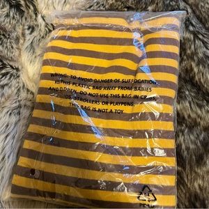 Kate Quinn Skinny Rib Chai Stripe Swaddle Wrap